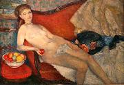 Nude with Apple William Glackens